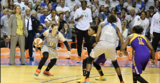 Cheryl Reeve, Lindsay Whalen and Rebekah Brunson.